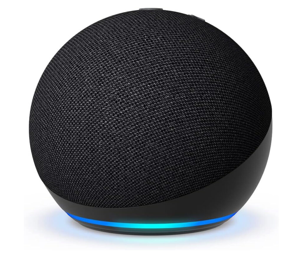 Smart home starter guide living room setup with smart lights - 
Amazon Echo Dot 